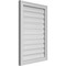 Ekena Millwork Vertical Surface Mount PVC Gable Vent: Functional, w/ 2"W x 1-1/2"P Brickmould Frame, 22"W x 32"H GVPVE22X3202SF - alternate 5
